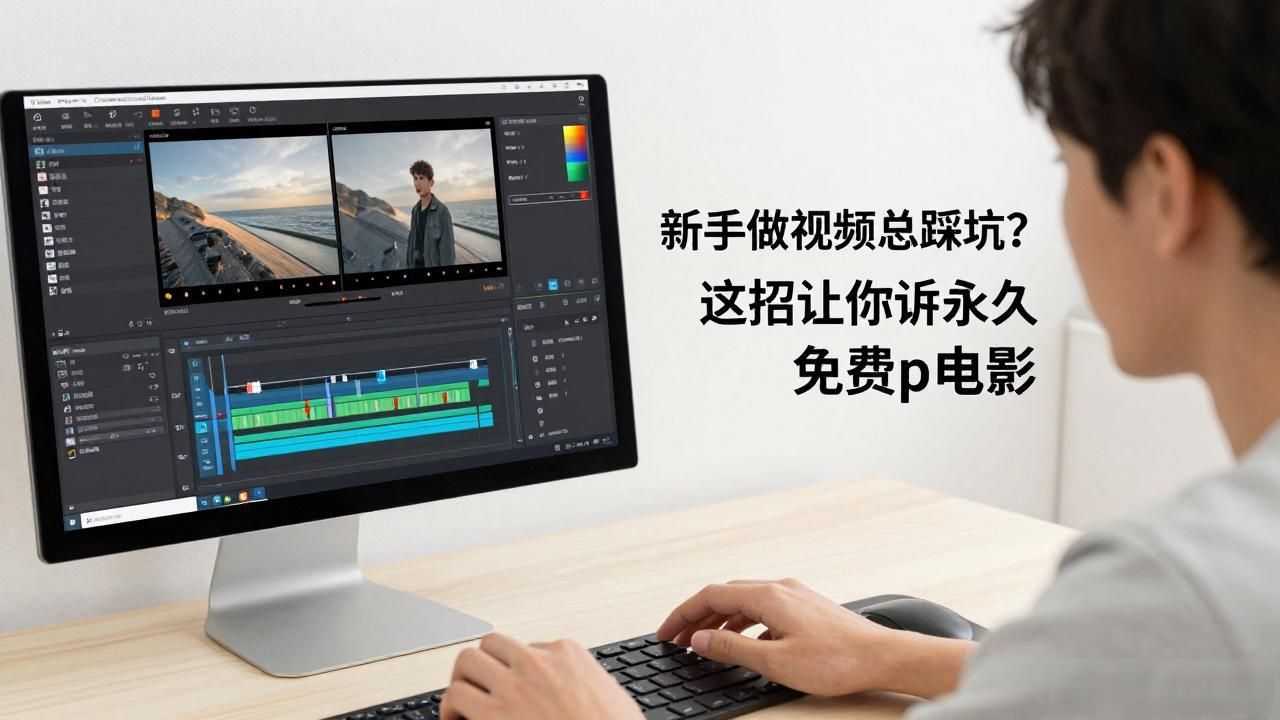 新手做视频总踩坑？这招让你永久免费p电影