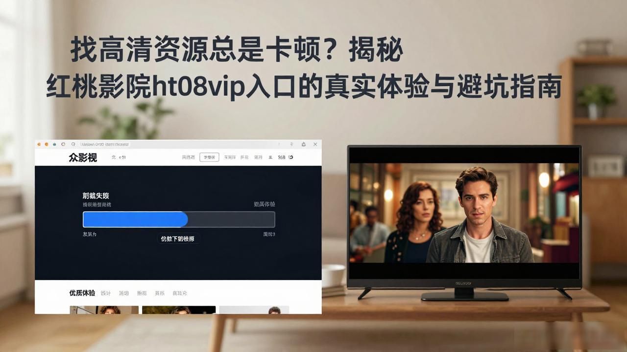 找高清资源总是卡顿？揭秘红桃影院ht08vip入口的真实体验与避坑指南