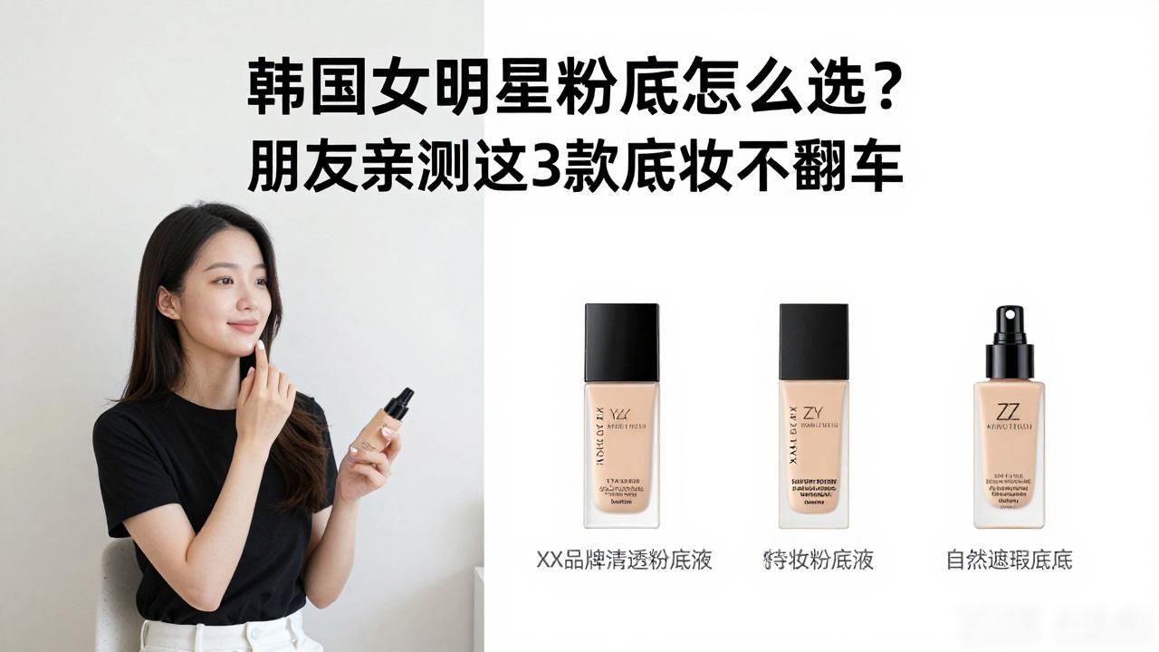 韩国女明星 粉底_韩国女星用的粉底液_韩国最火的粉底液