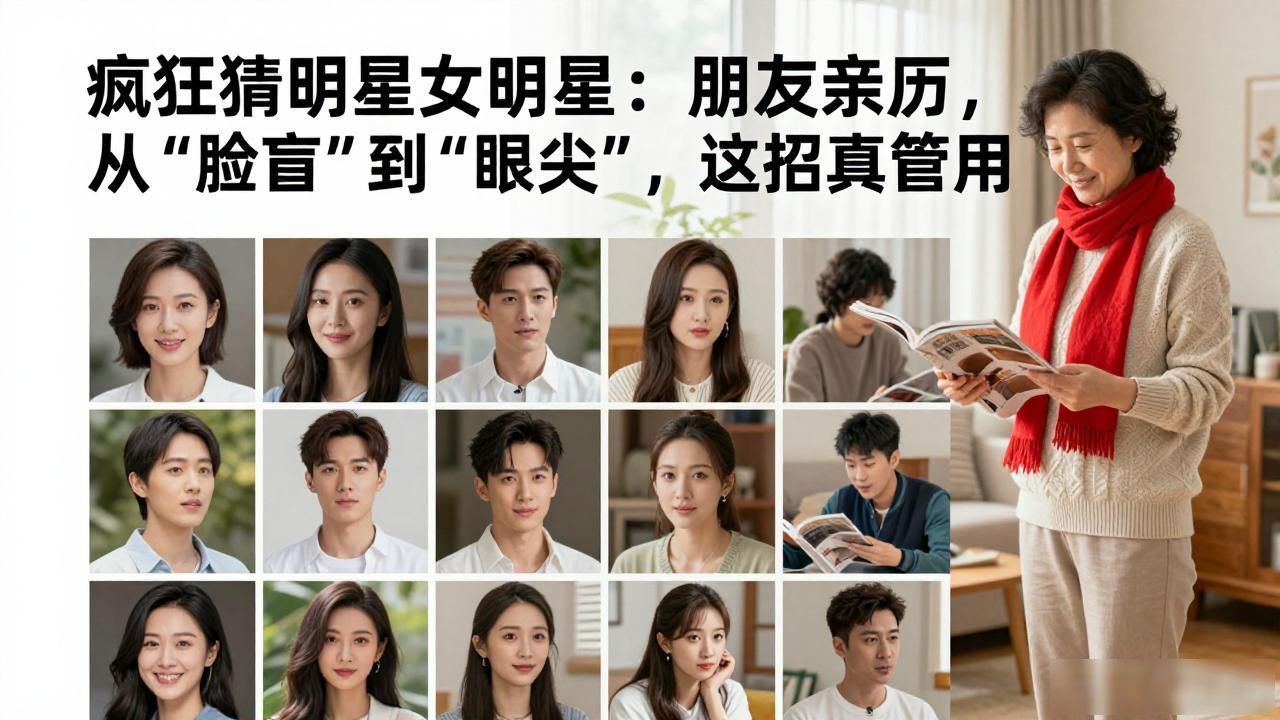 疯狂猜明星女明星_疯狂明星猜歌_疯狂猜明星演员是谁