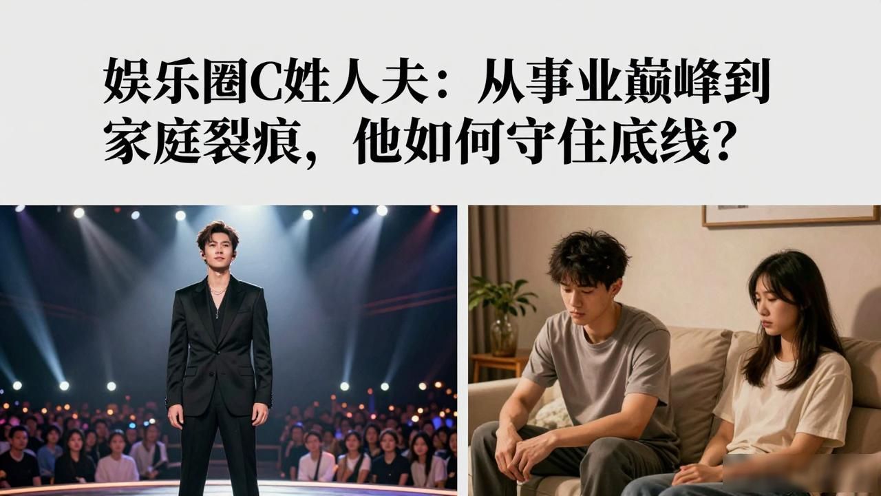 娱乐圈c姓人夫：从事业巅峰到家庭裂痕，他如何守住底线？