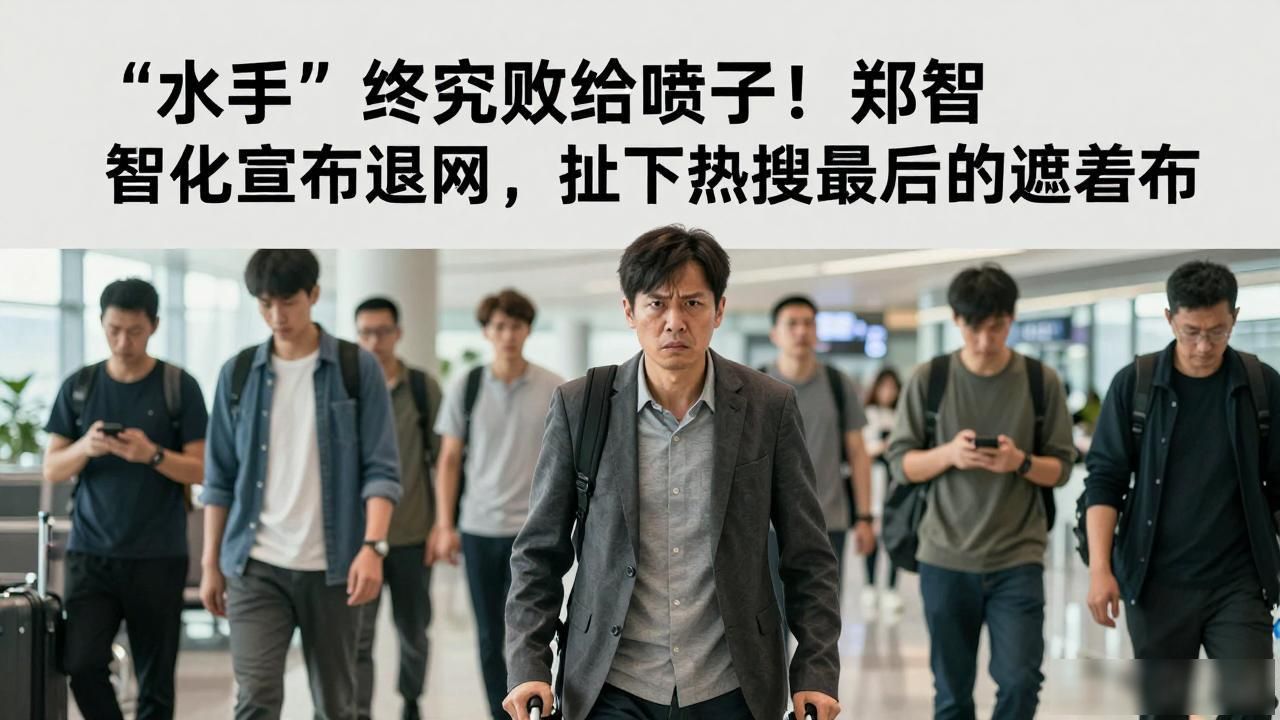 “水手”终究败给喷子！郑智化宣布退网，扯下热搜最后的遮羞布