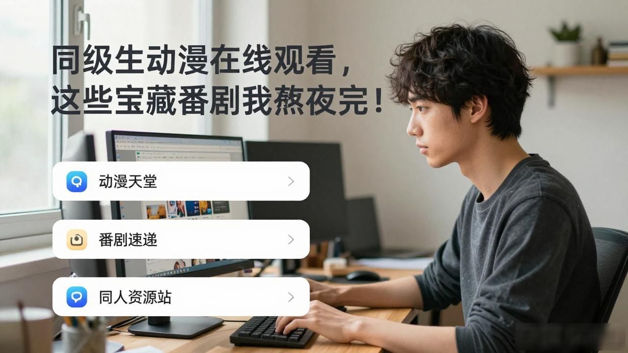同级生动漫在线观看，这些宝藏番剧我熬夜追完！