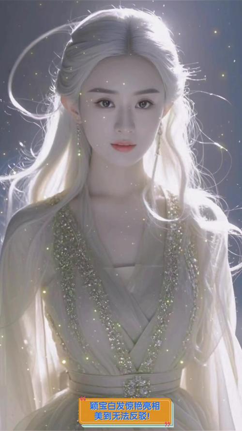 女明星古装白发不再等领盒饭，观众就爱这口又美又强的仙气